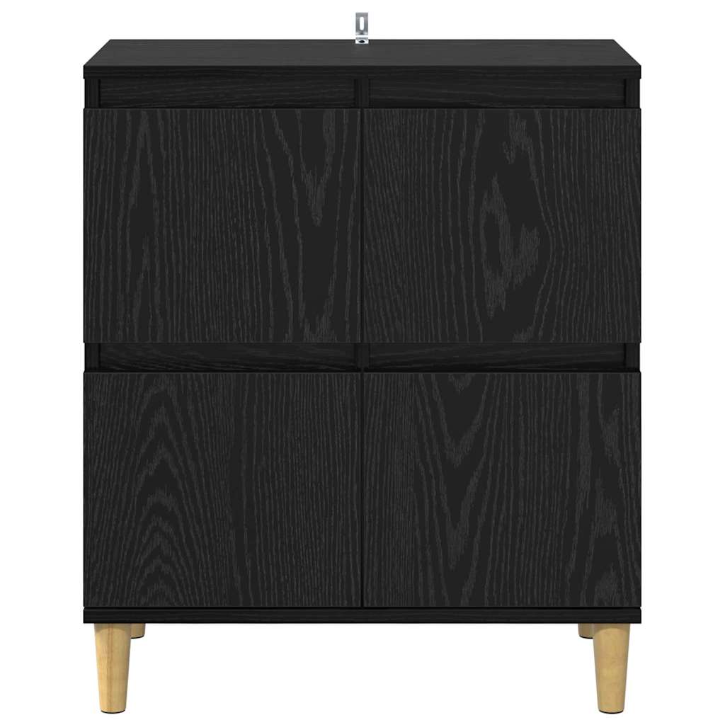 Buffet Chêne noir 60 x 35 x 70 cm Bois d'ingénierie - XIOS