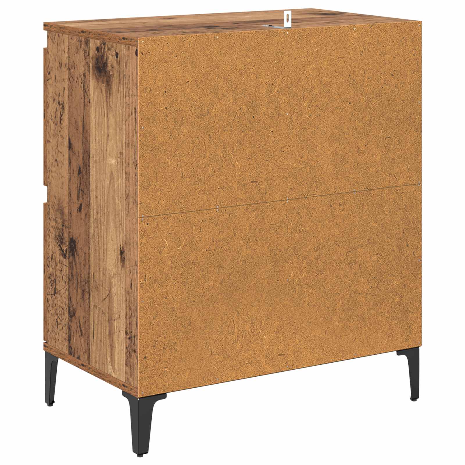 Buffet Bois Ancien 60 x 35 x 70 cm Bois d'ingénierie et fer - XIOS