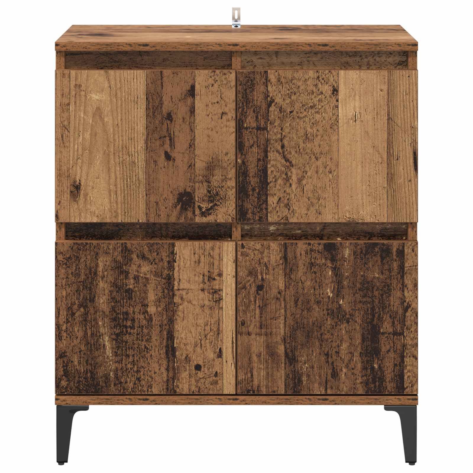 Buffet Bois Ancien 60 x 35 x 70 cm Bois d'ingénierie et fer - XIOS