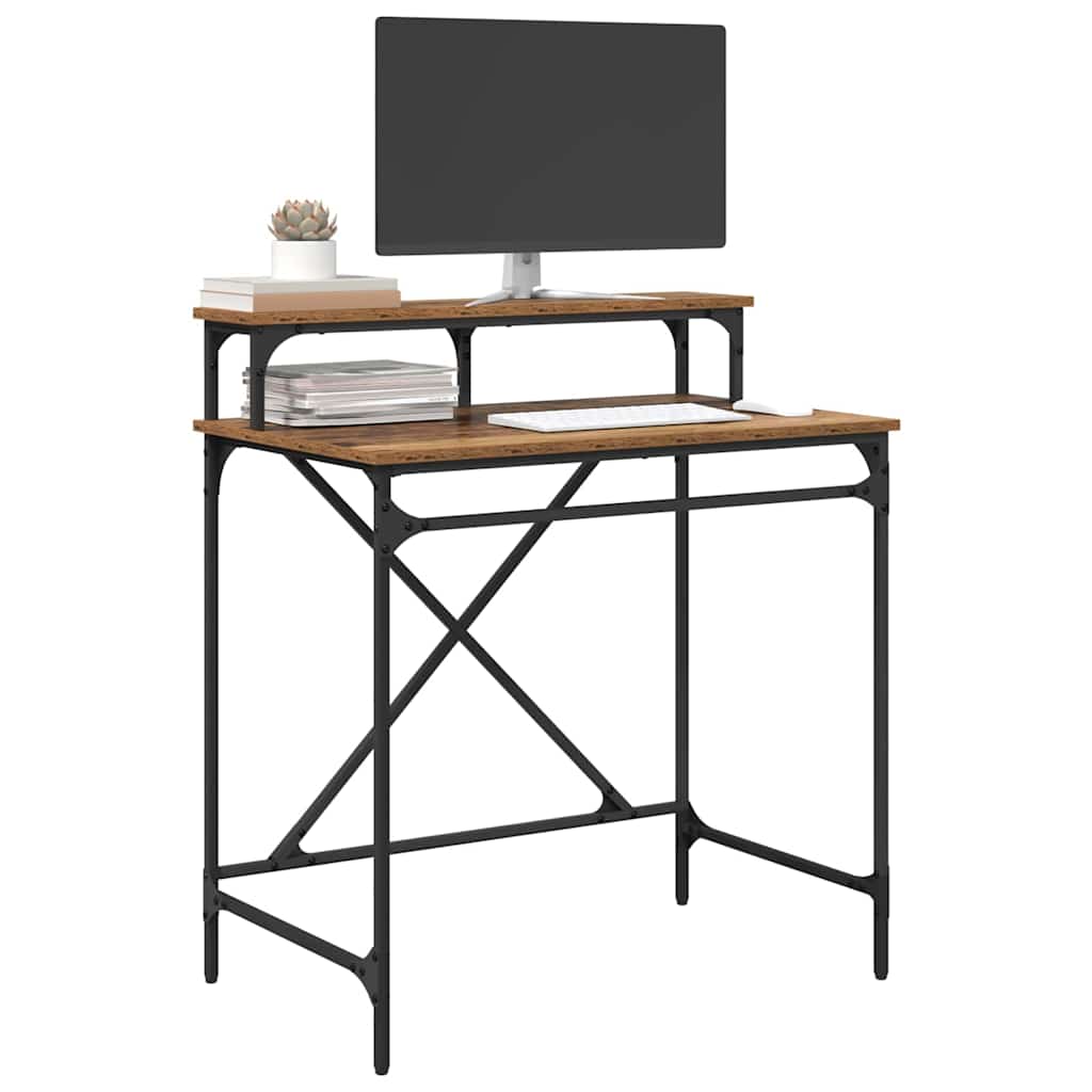 Bureau Bois Ancien 80 x 50 x 90 cm Bois d'ingénierie - XIOS