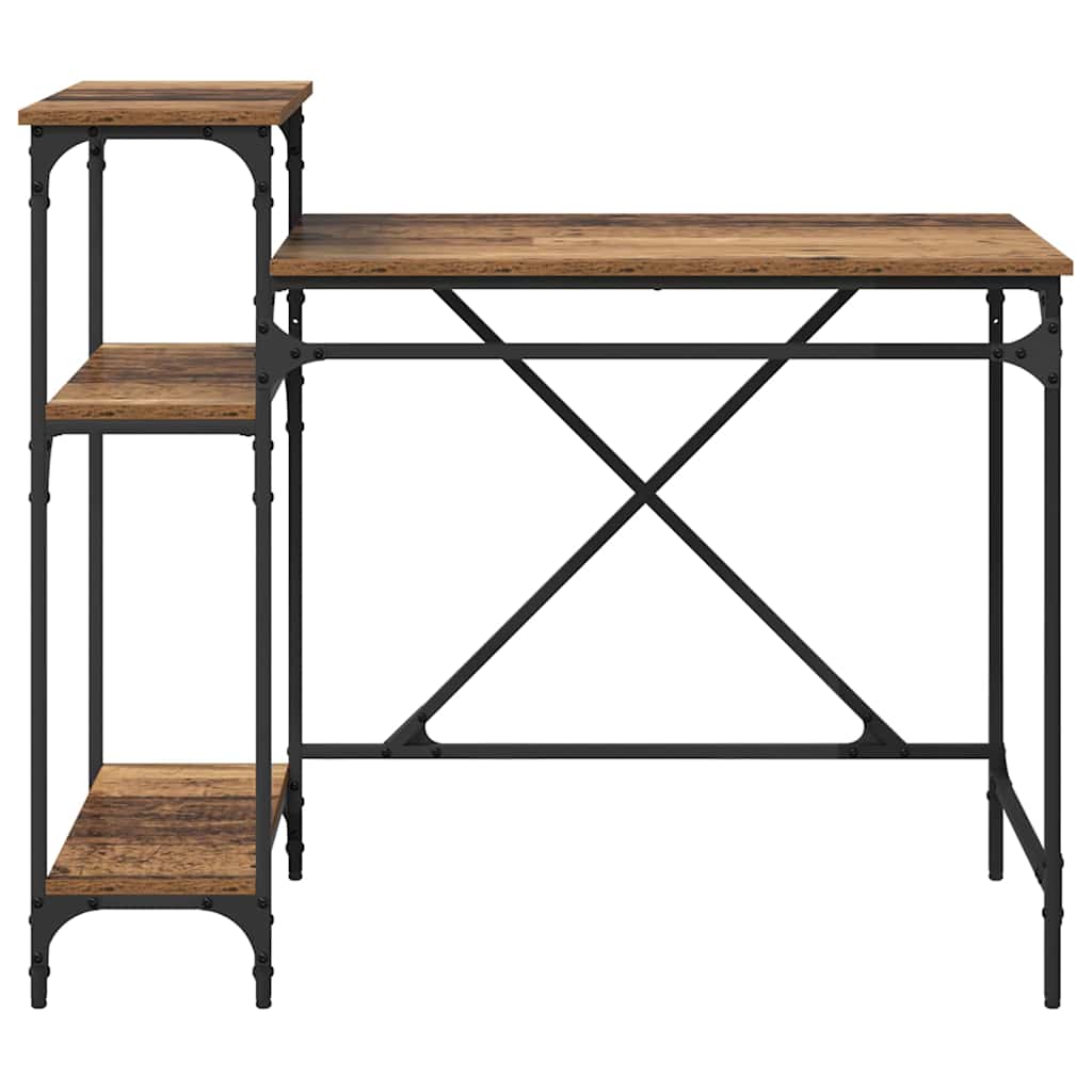 Bureau Bois Ancien 105 x 50 x 90 cm Bois d'ingénierie - XIOS