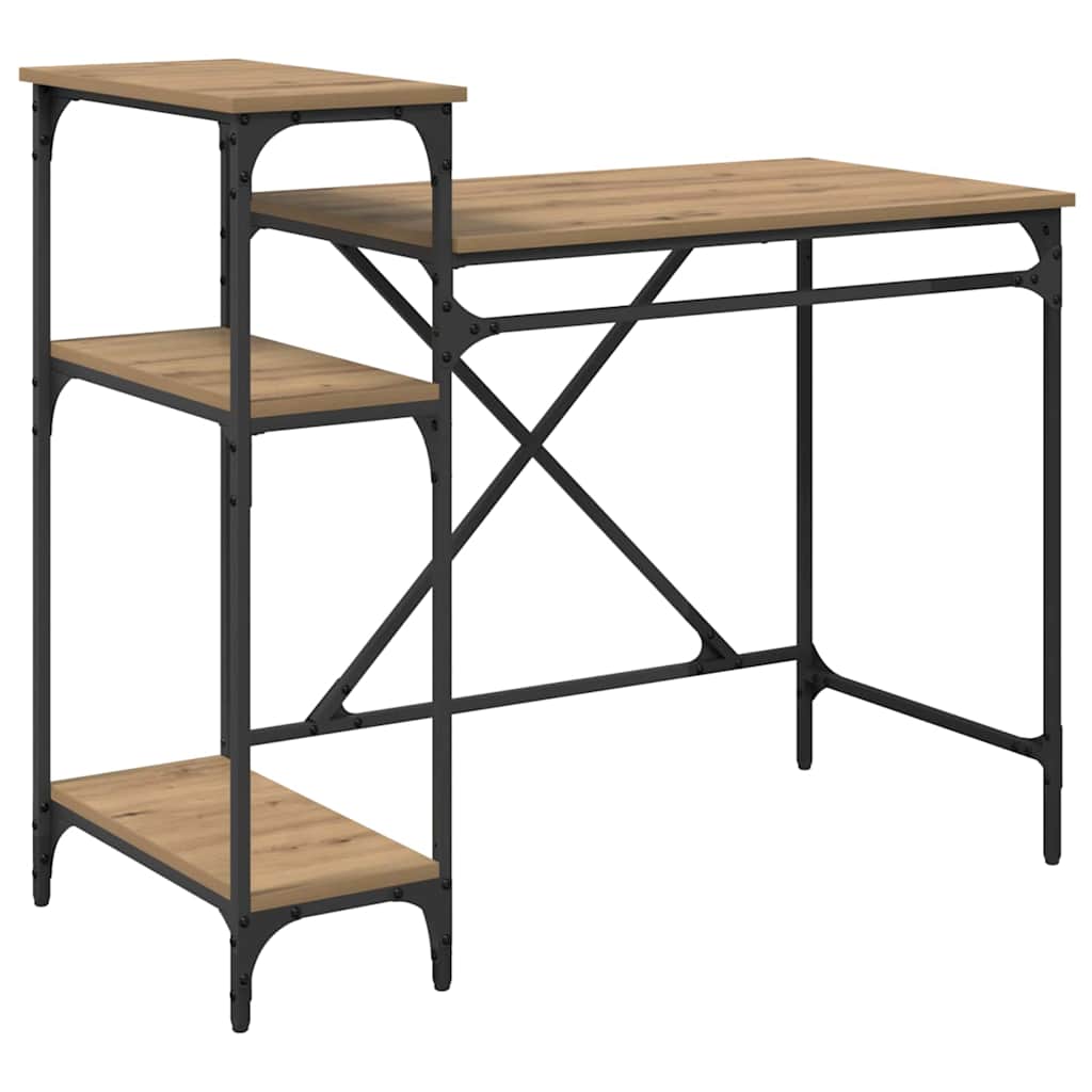 Bureau Chêne artisanal 105 x 50 x 90 cm Bois d'ingénierie