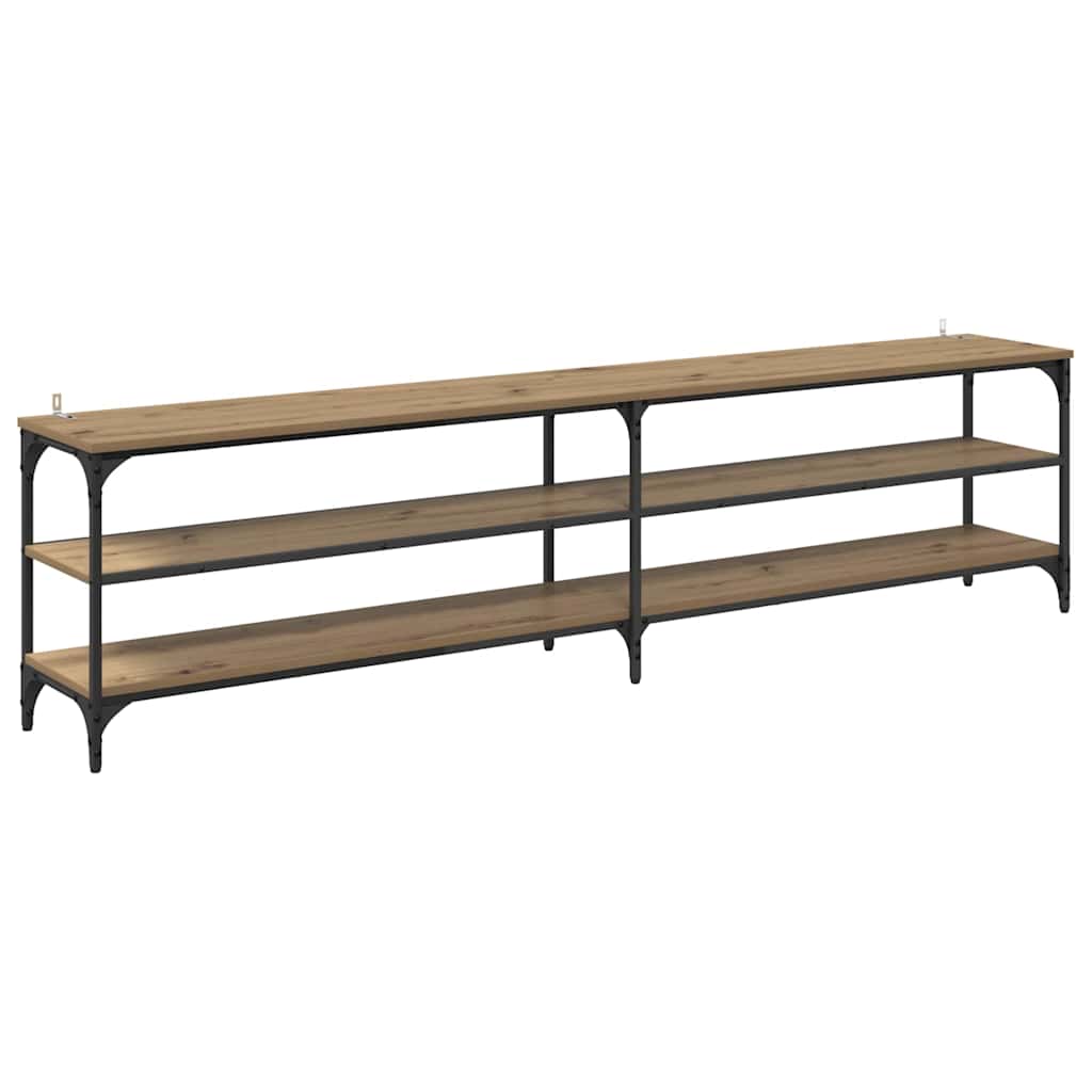 Meuble TV Chêne artisanal 200 x 30 x 50 cm - XIOS