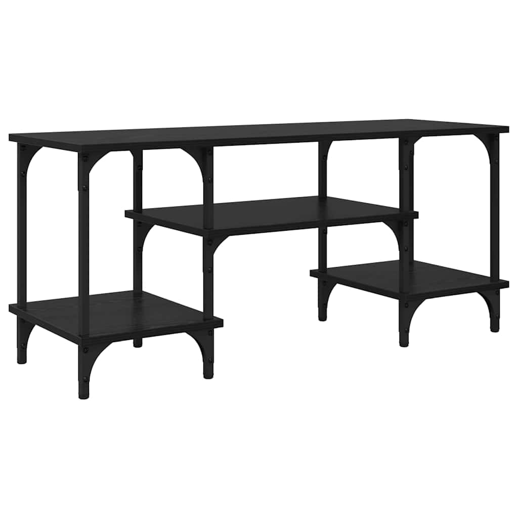 Meuble TV Chêne noir 102 x 35 x 45,5 cm - XIOS