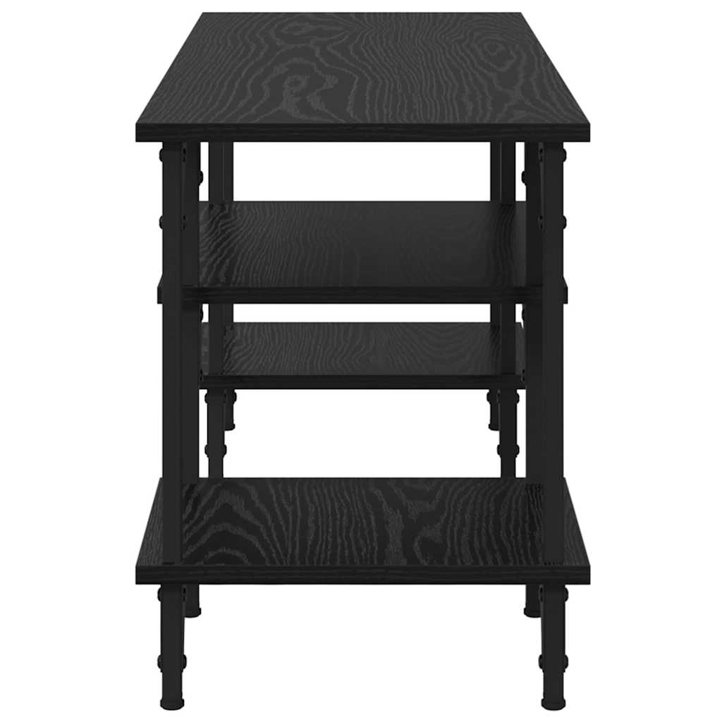 Meuble TV Chêne noir 102 x 35 x 45,5 cm - XIOS
