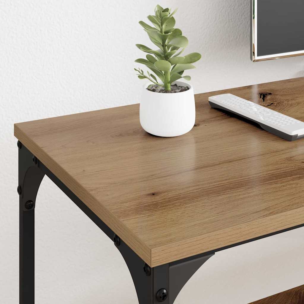 Meuble TV Chêne artisanal 201 x 35 x 45 cm - XIOS