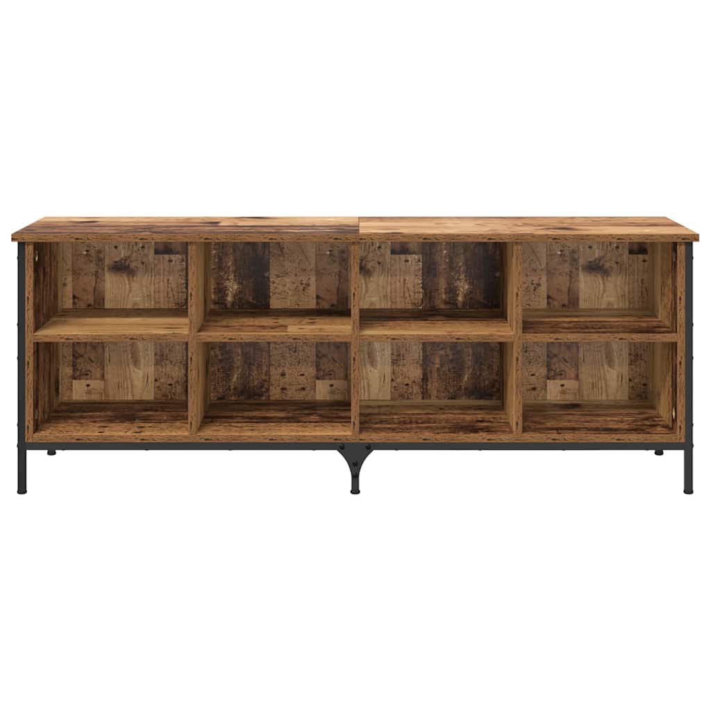 Cabinet à chaussures avec étagère Bois Ancien 131 x 35 x 50 cm - XIOS