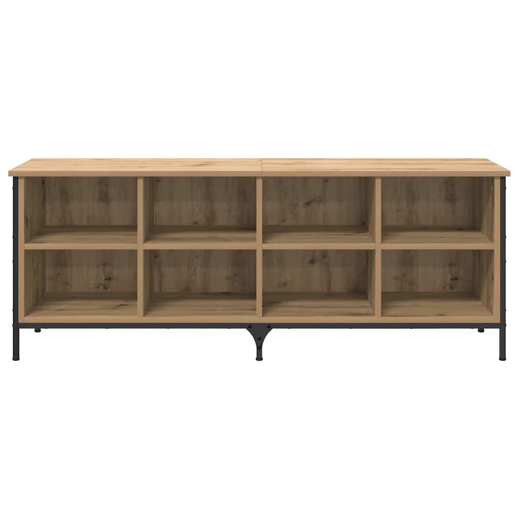 Cabinet à chaussures Chêne artisanal 131 x 35 x 50 cm - XIOS