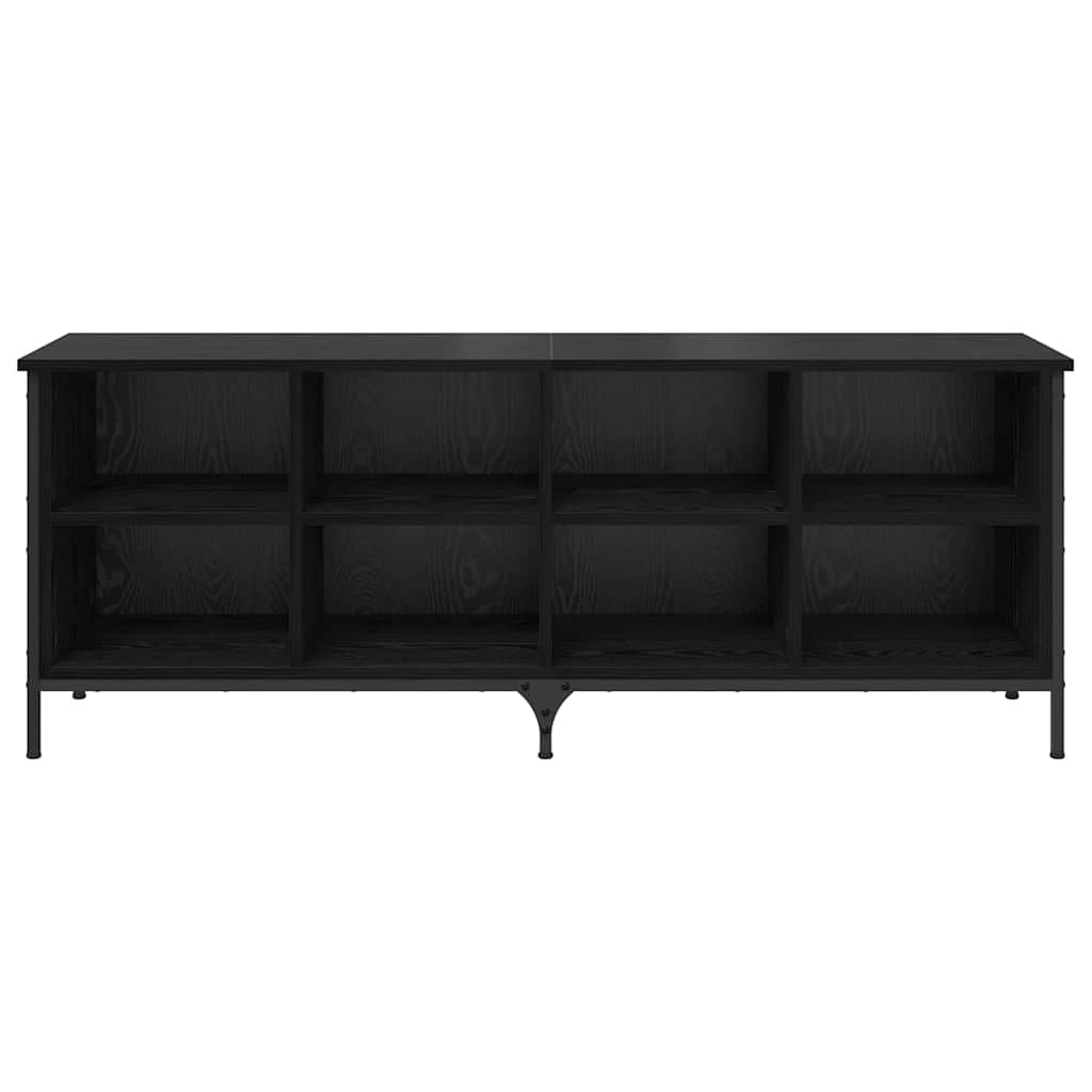 Cabinet à chaussures avec étagère Chêne noir 131 x 35 x 50 cm - XIOS