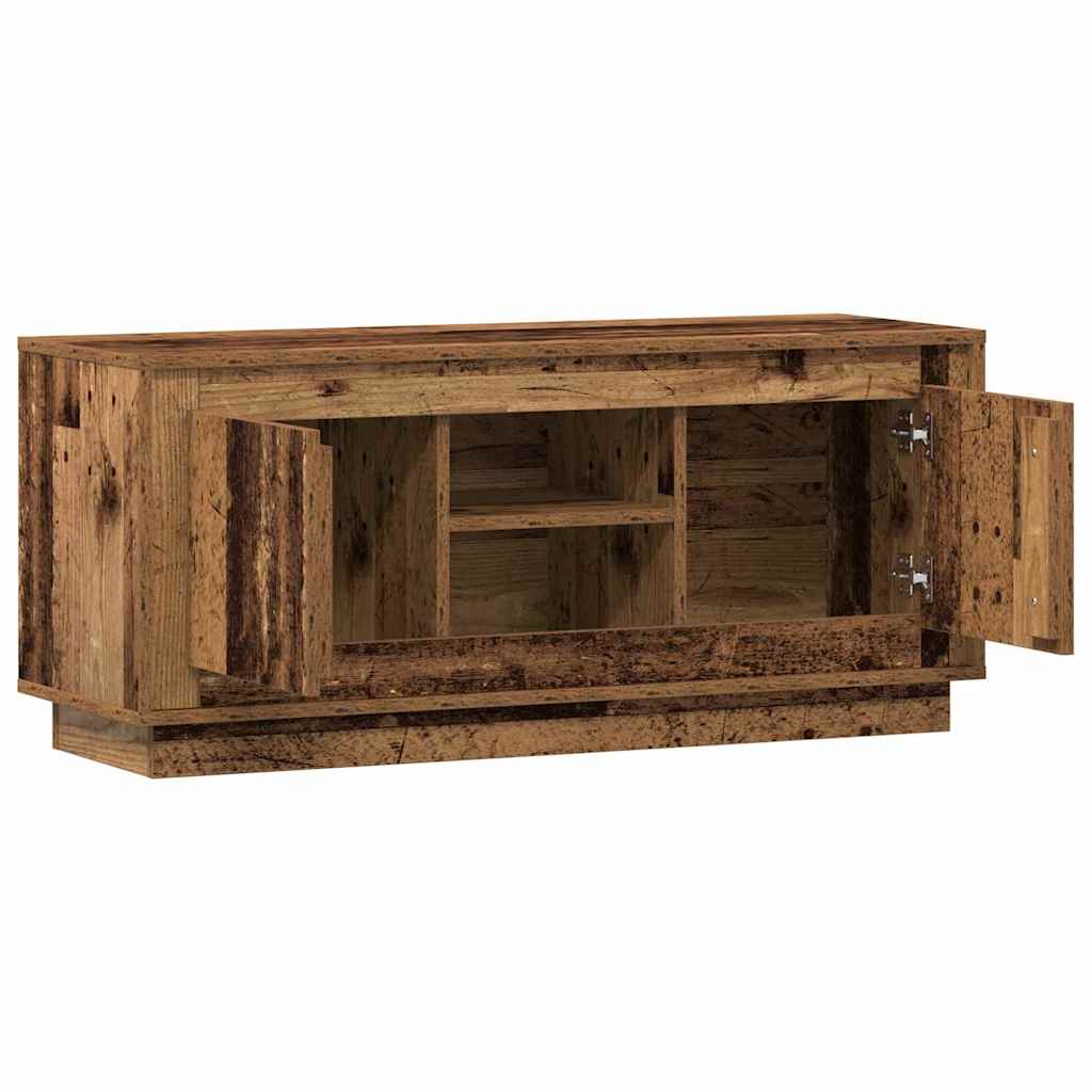 Meuble TV Bois Ancien 102 x 35 x 45 cm Bois d'ingénierie - XIOS