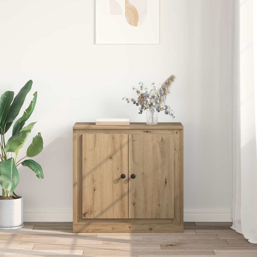 Buffet Chêne artisanal 70 x 35,5 x 67,5 cm Bois d'ingénierie - XIOS