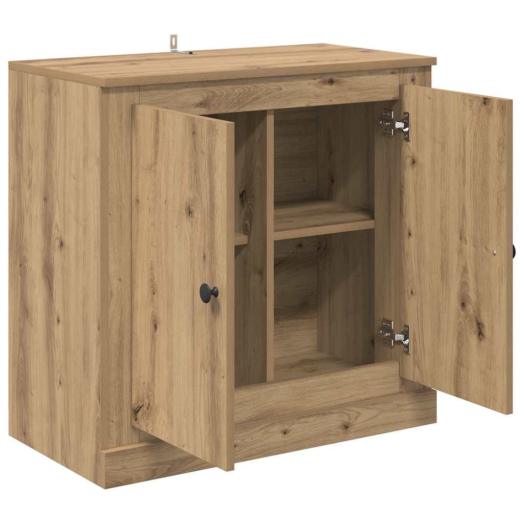 Buffet Chêne artisanal 70 x 35,5 x 67,5 cm Bois d'ingénierie - XIOS