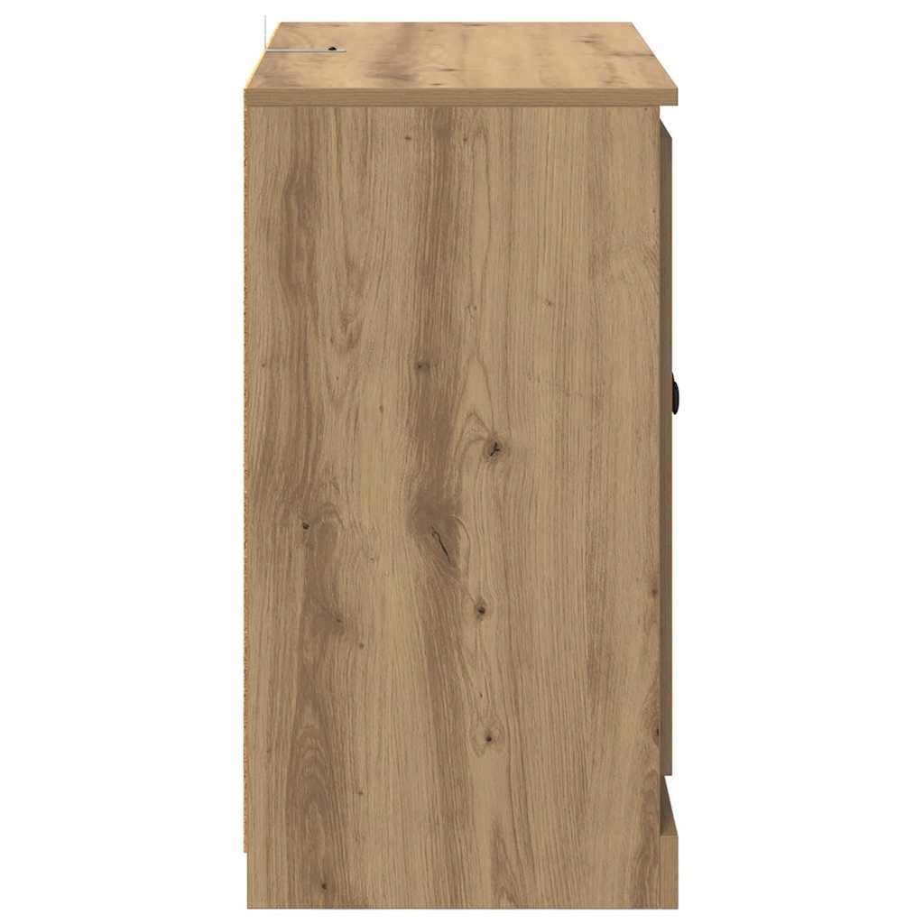 Buffet Chêne artisanal 70 x 35,5 x 67,5 cm Bois d'ingénierie - XIOS