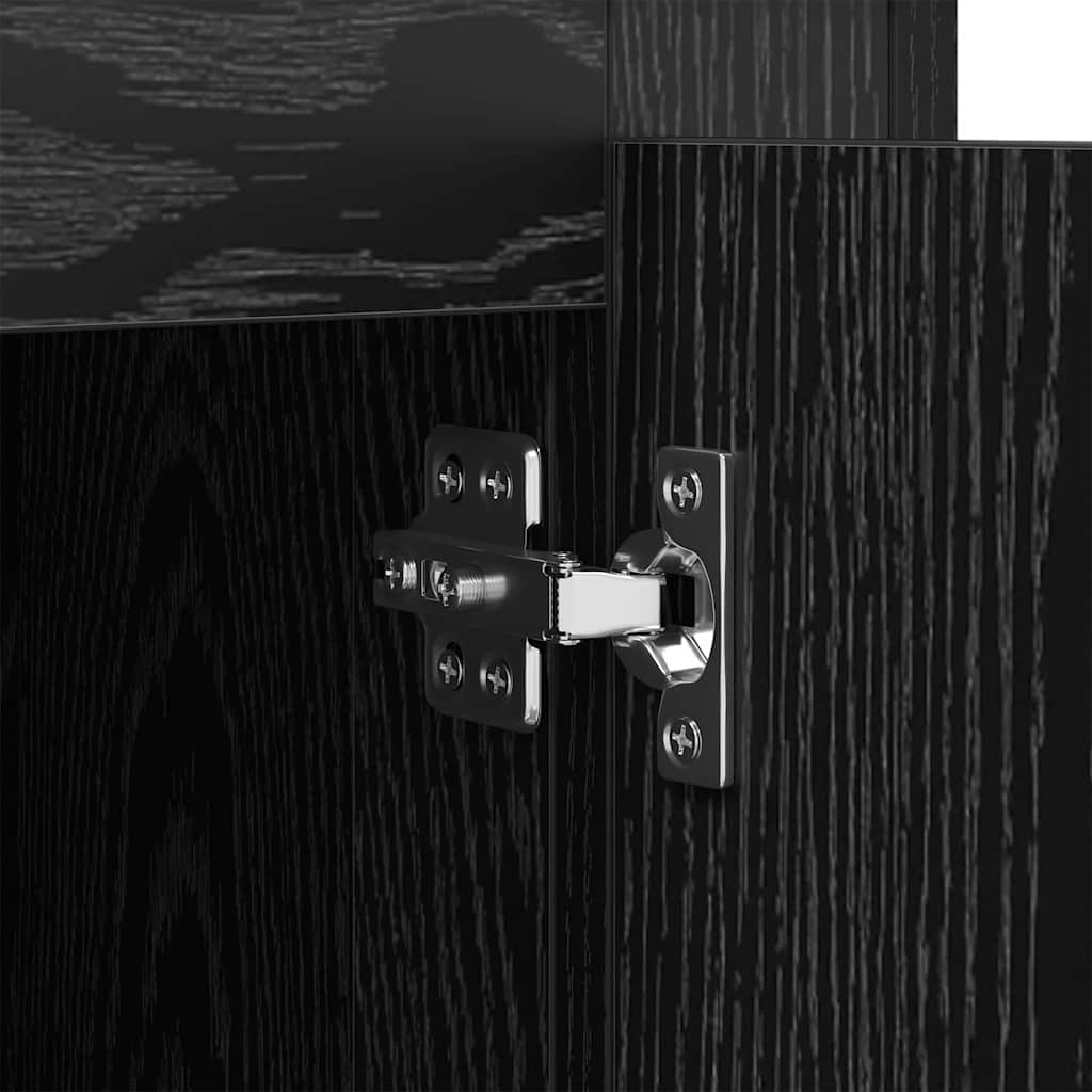 Buffet Chêne noir 70 x 35,5 x 67,5 cm Bois d'ingénierie - XIOS