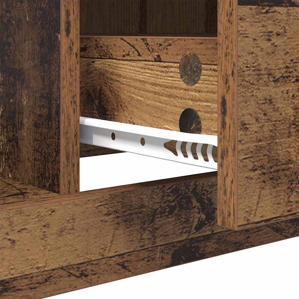 Table basse Bois Ancien 90 x 50 x 35 cm Bois d'ingénierie - XIOS