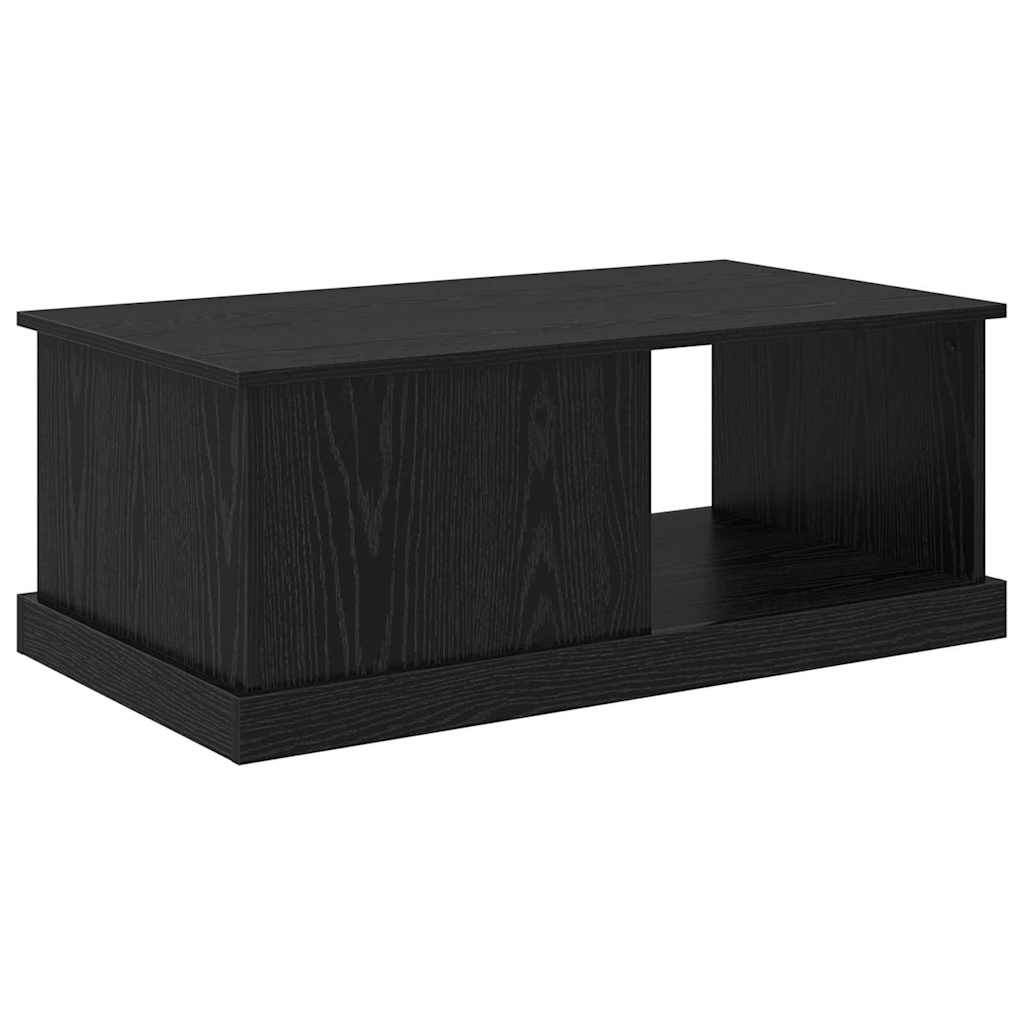 Table basse Chêne noir 90 x 50 x 35 cm Bois d'ingénierie - XIOS
