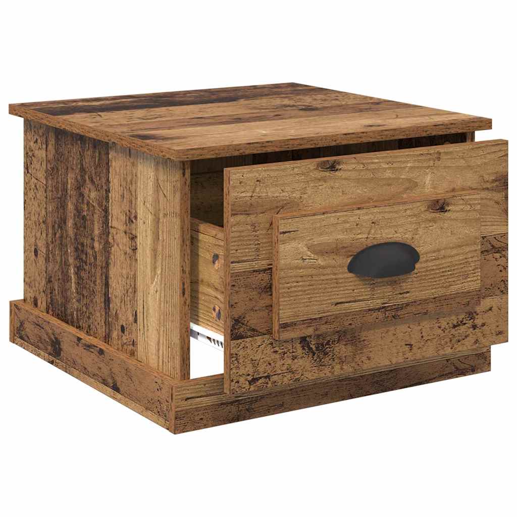 Table basse Bois ancien 50 x 50 x 35 cm Bois d'ingénierie - XIOS