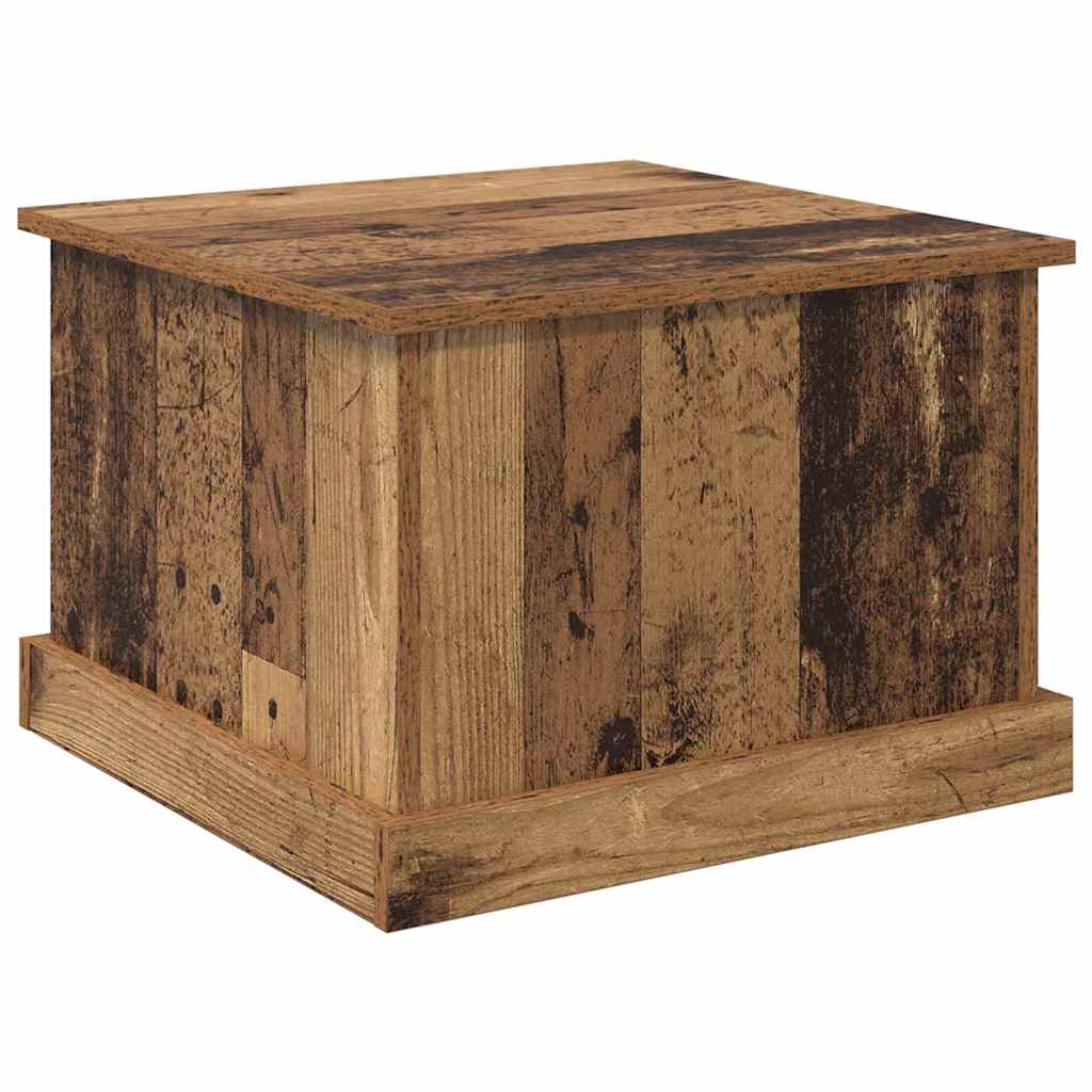 Table basse Bois ancien 50 x 50 x 35 cm Bois d'ingénierie - XIOS