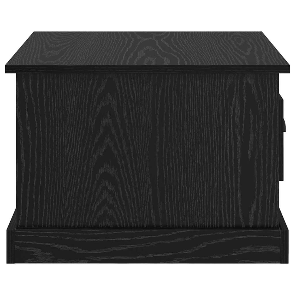 Table basse Chêne noir 50 x 50 x 35 cm Bois d'ingénierie - XIOS