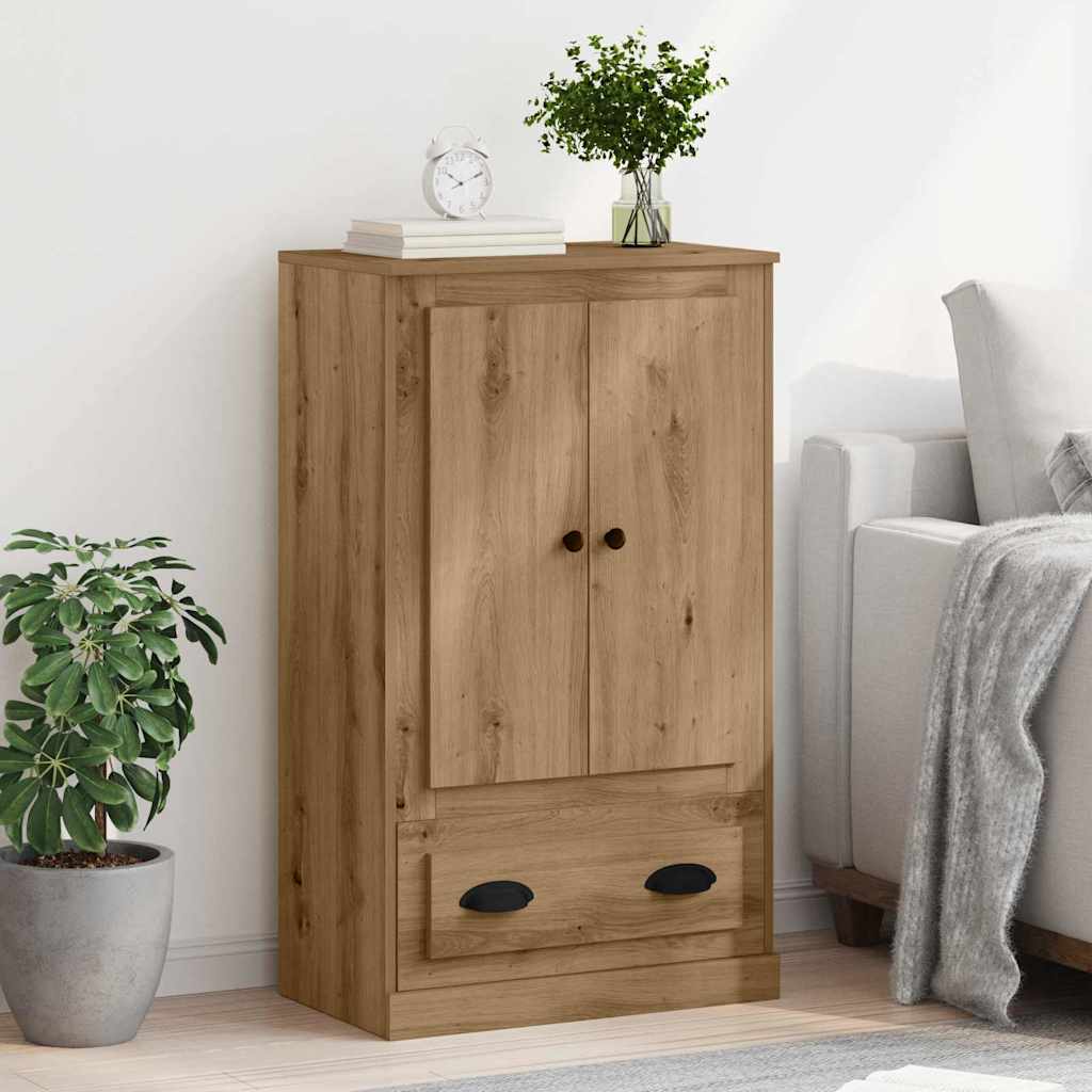 Haut Armoire avec tiroir Chêne artisanal 60 x 35,5 x 103,5 cm - XIOS