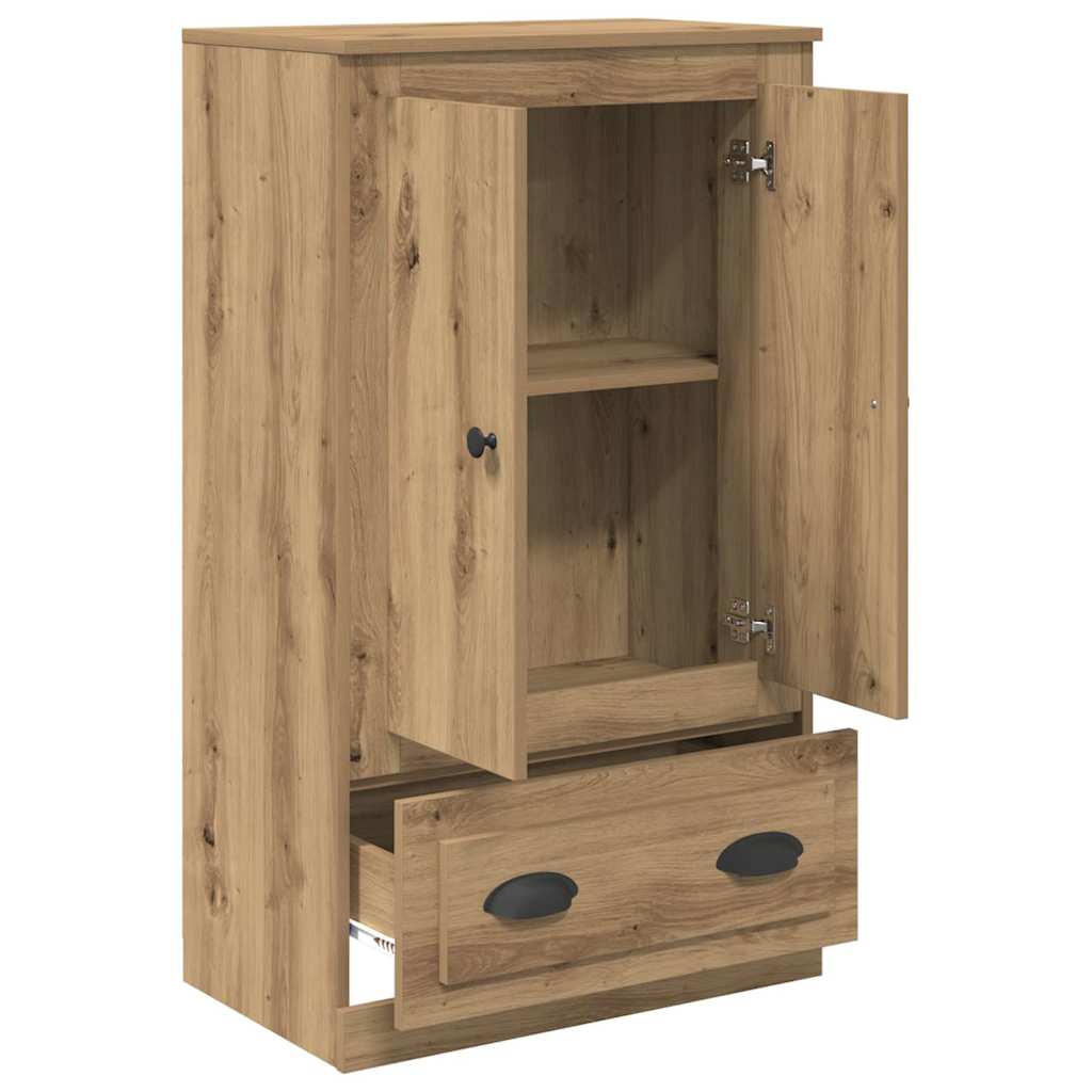 Haut Armoire avec tiroir Chêne artisanal 60 x 35,5 x 103,5 cm - XIOS