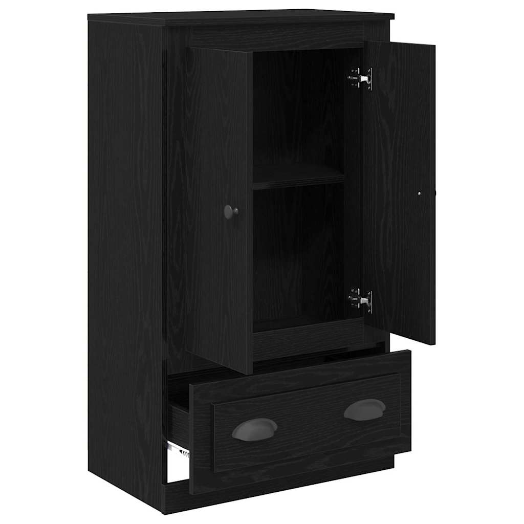 Haut Armoire Chêne noir 60 x 35,5 x 103,5 cm Bois d'ingénierie - XIOS