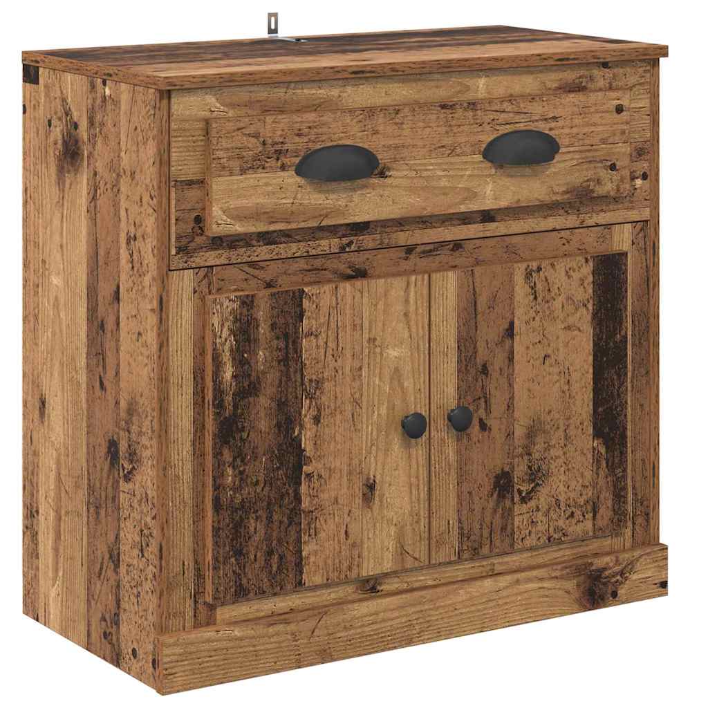Haut Armoire Bois Ancien 70 x 35,5 x 67,5 cm Bois d'ingénierie - XIOS