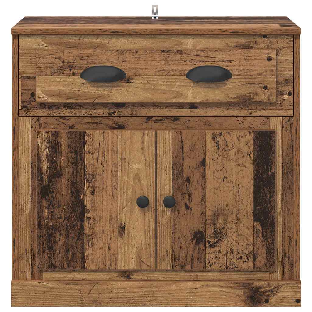 Haut Armoire Bois Ancien 70 x 35,5 x 67,5 cm Bois d'ingénierie - XIOS