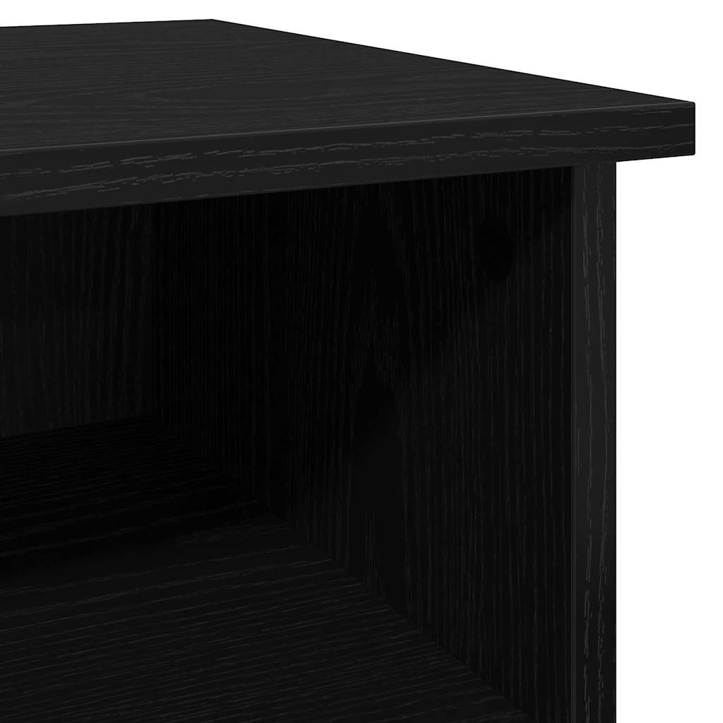 Buffet Chêne noir 100 x 35,5 x 60 cm Bois d'ingénierie - XIOS