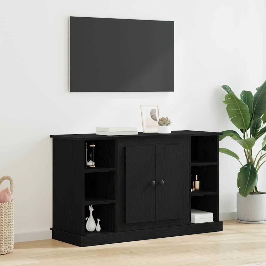 Buffet Chêne noir 100 x 35,5 x 60 cm Bois d'ingénierie - XIOS