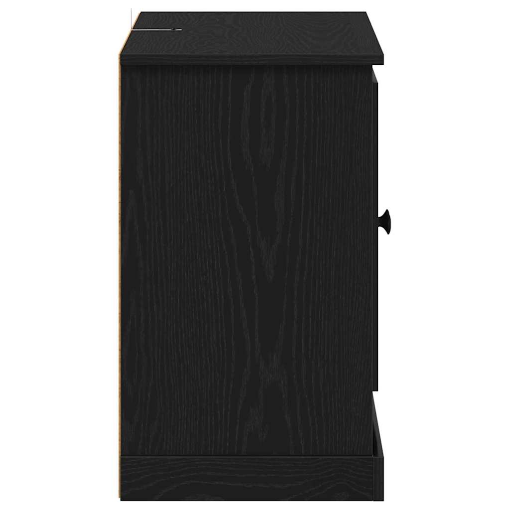Buffet Chêne noir 100 x 35,5 x 60 cm Bois d'ingénierie - XIOS
