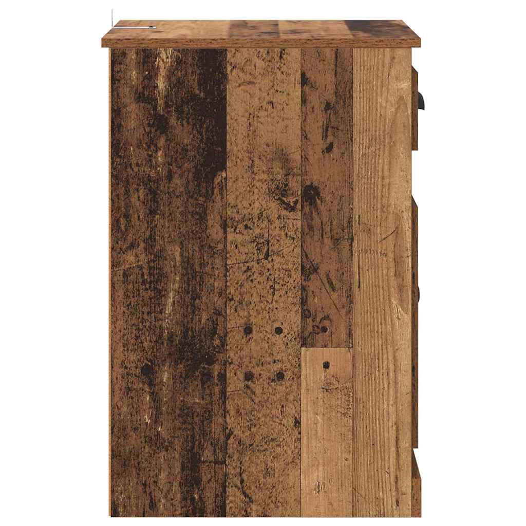 Meuble d'appoint Bois ancien 40 x 50 x 75 cm Bois d'ingénierie - XIOS