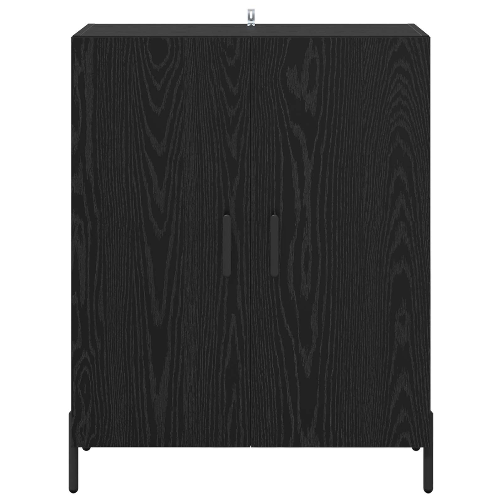 Buffet Chêne noir 69,5 x 34 x 90 cm Bois d'ingénierie - XIOS