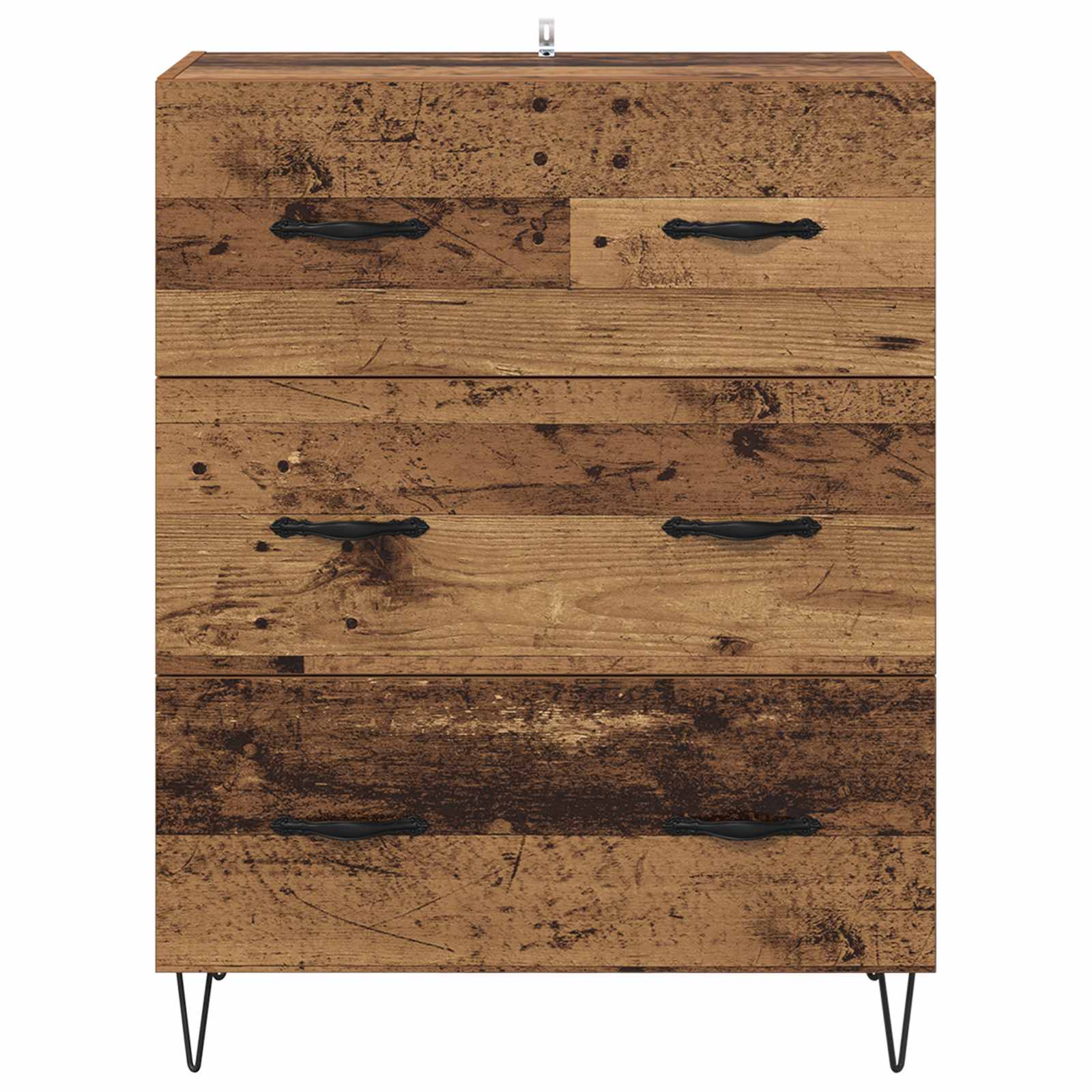 Buffet Bois Ancien 69,5 x 34 x 90 cm Bois d'ingénierie et fer - XIOS