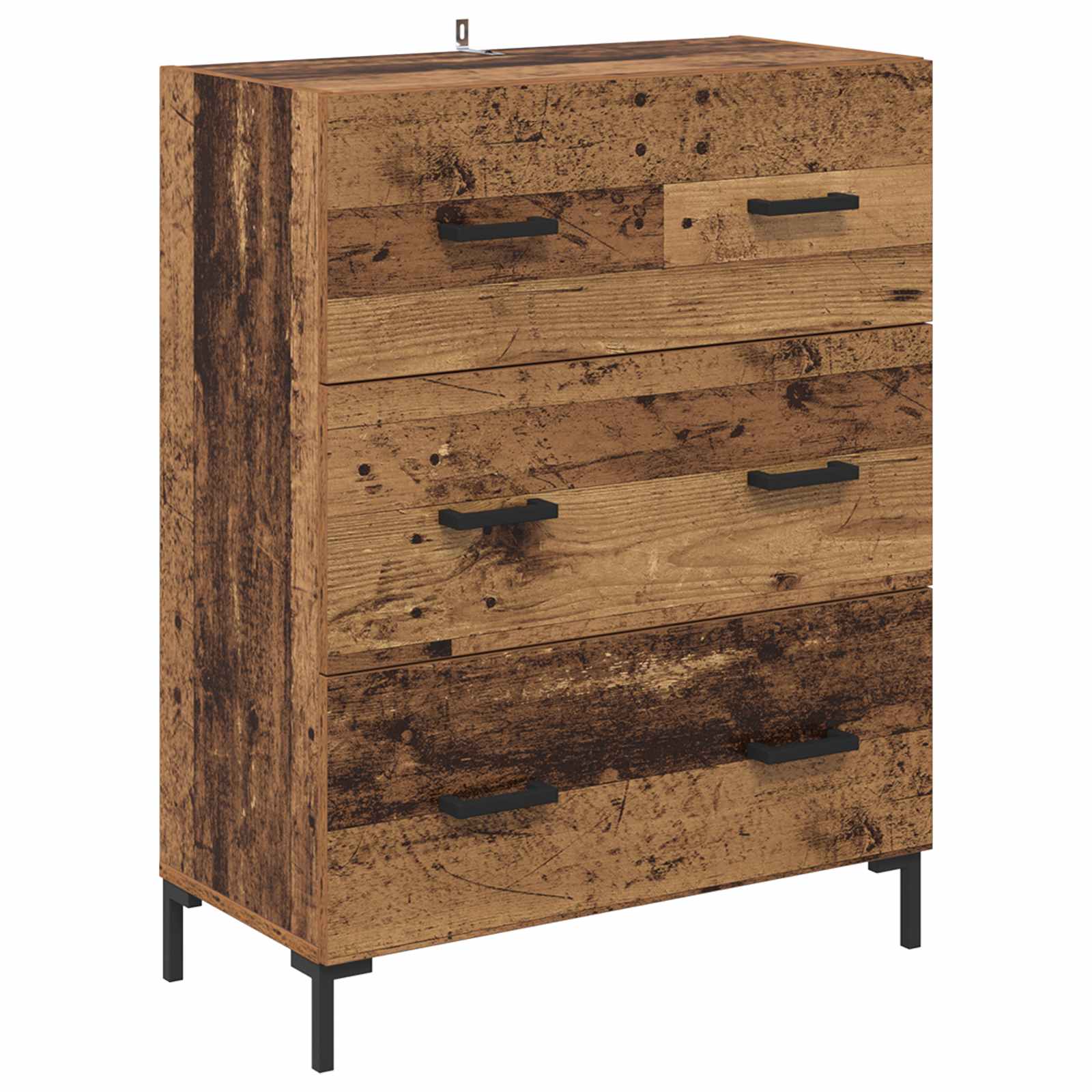 Buffet Bois Ancien 69,5 x 34 x 90 cm Bois d'ingénierie et fer - XIOS
