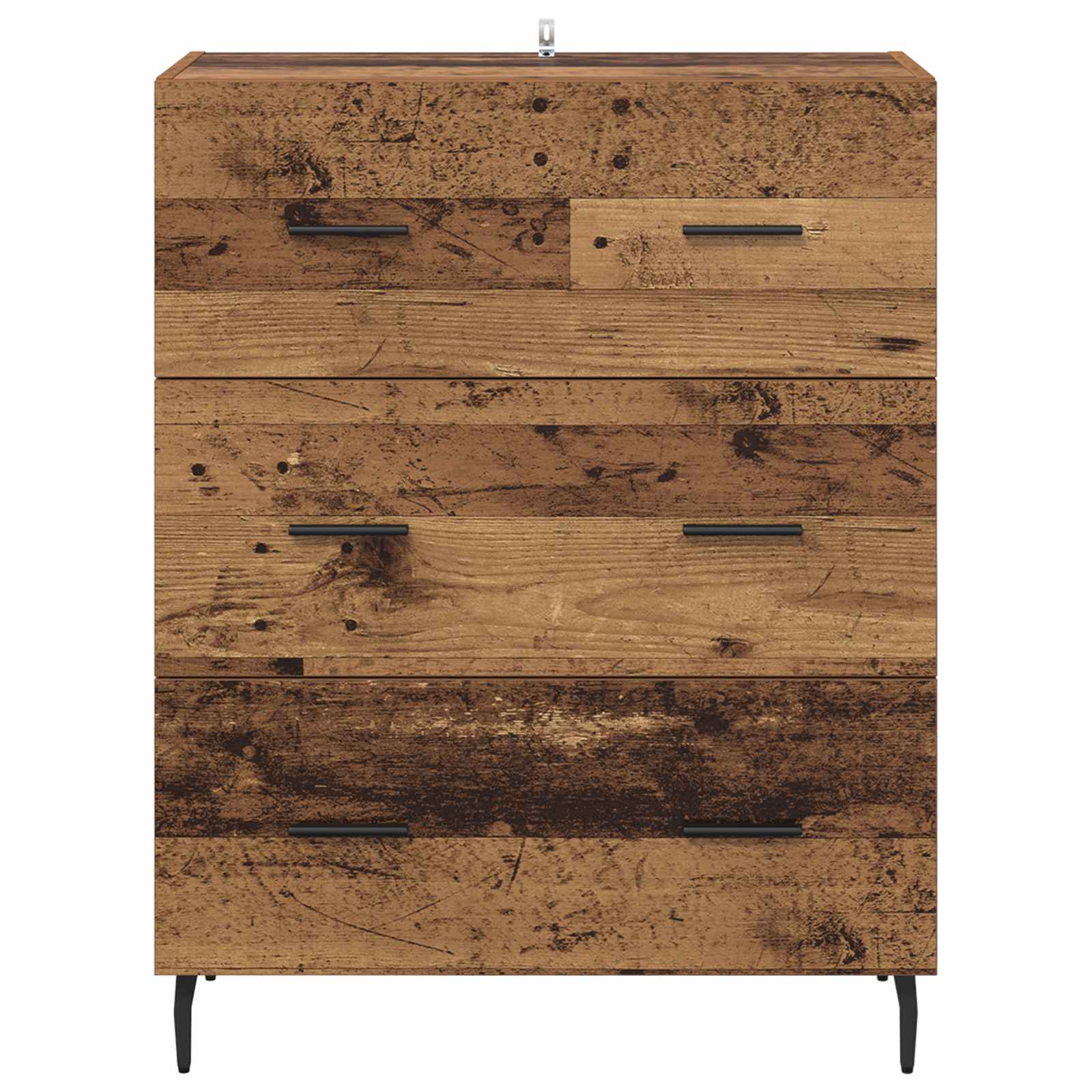 Buffet Bois Ancien 69,5 x 34 x 90 cm Bois d'ingénierie et fer - XIOS
