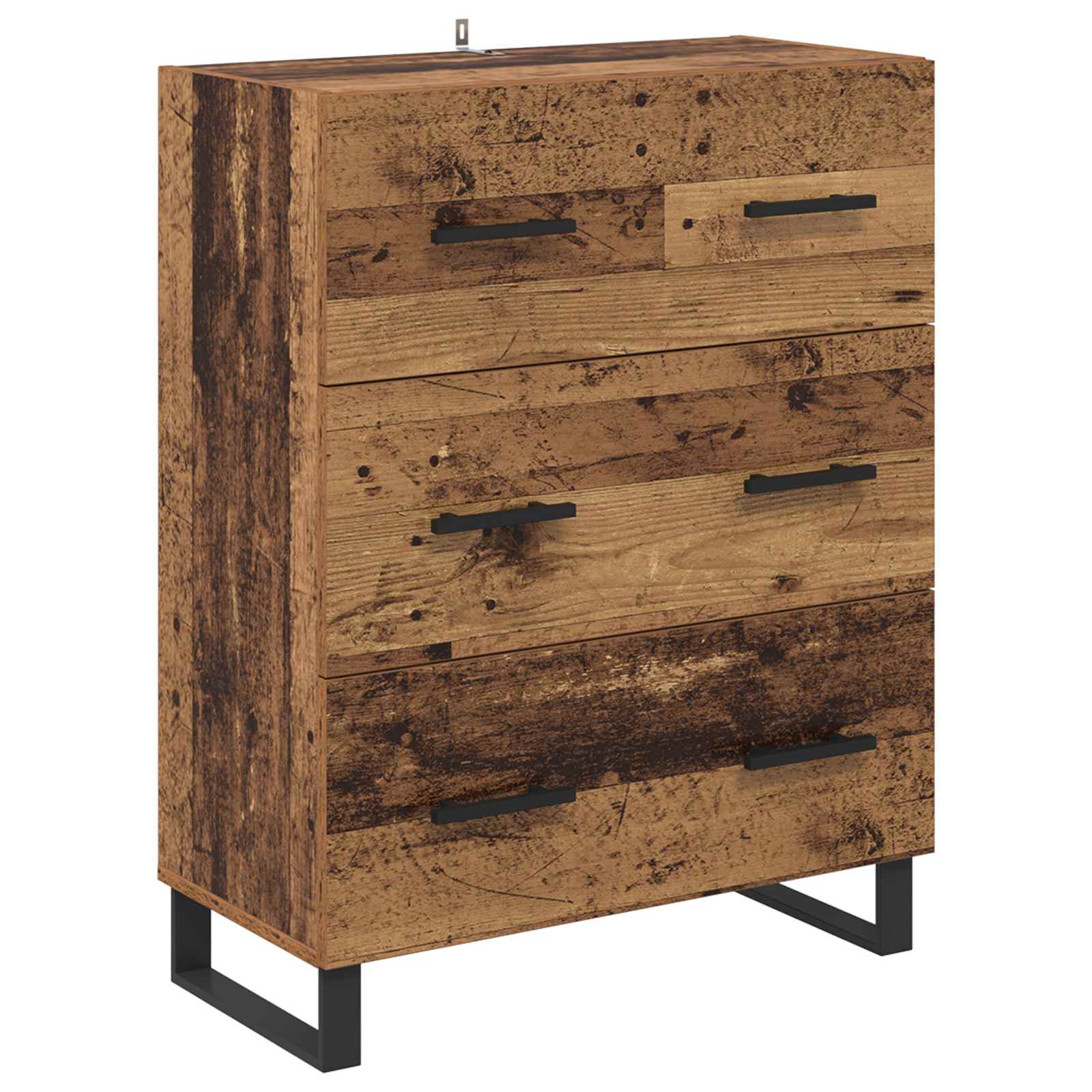Buffet Bois Ancien 69,5 x 34 x 90 cm Bois d'ingénierie et fer - XIOS