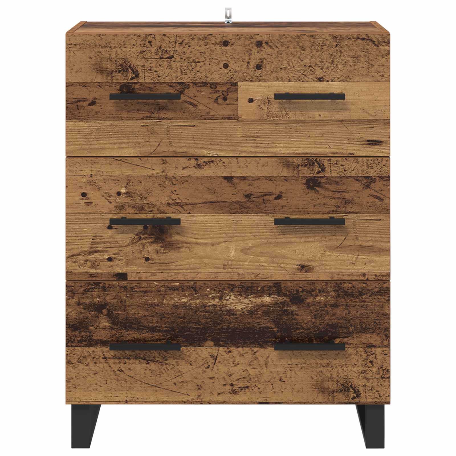 Buffet Bois Ancien 69,5 x 34 x 90 cm Bois d'ingénierie et fer - XIOS