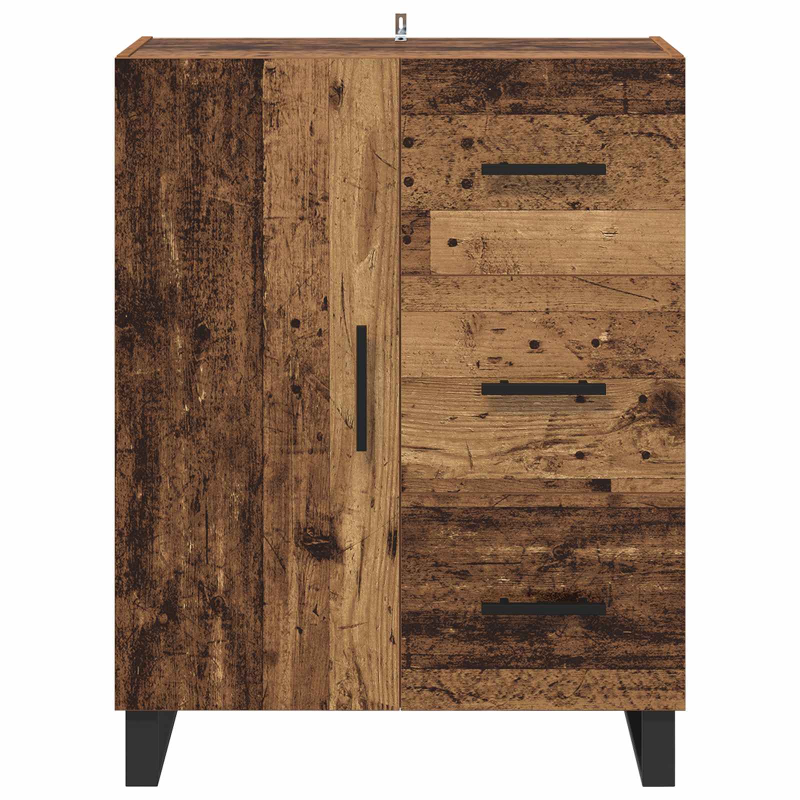 Buffet Bois Ancien 69,5 x 34 x 90 cm Bois d'ingénierie et fer - XIOS