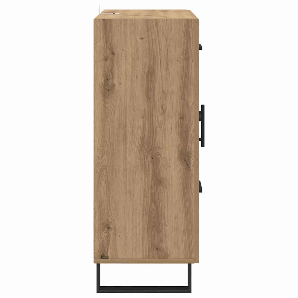 Buffet avec tiroir Chêne artisanal 69,5 x 34 x 90 cm - XIOS