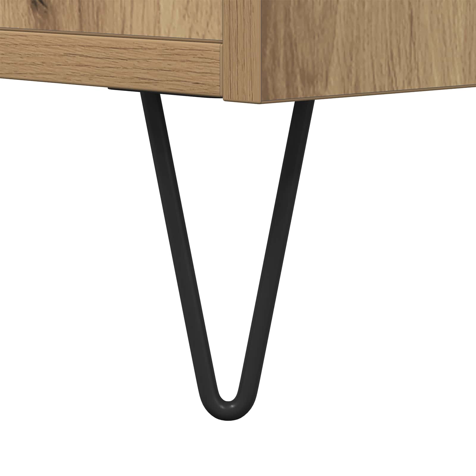 Buffet chêne artisanal 34 x 34,5 x 90 cm Bois d'ingénierie - XIOS