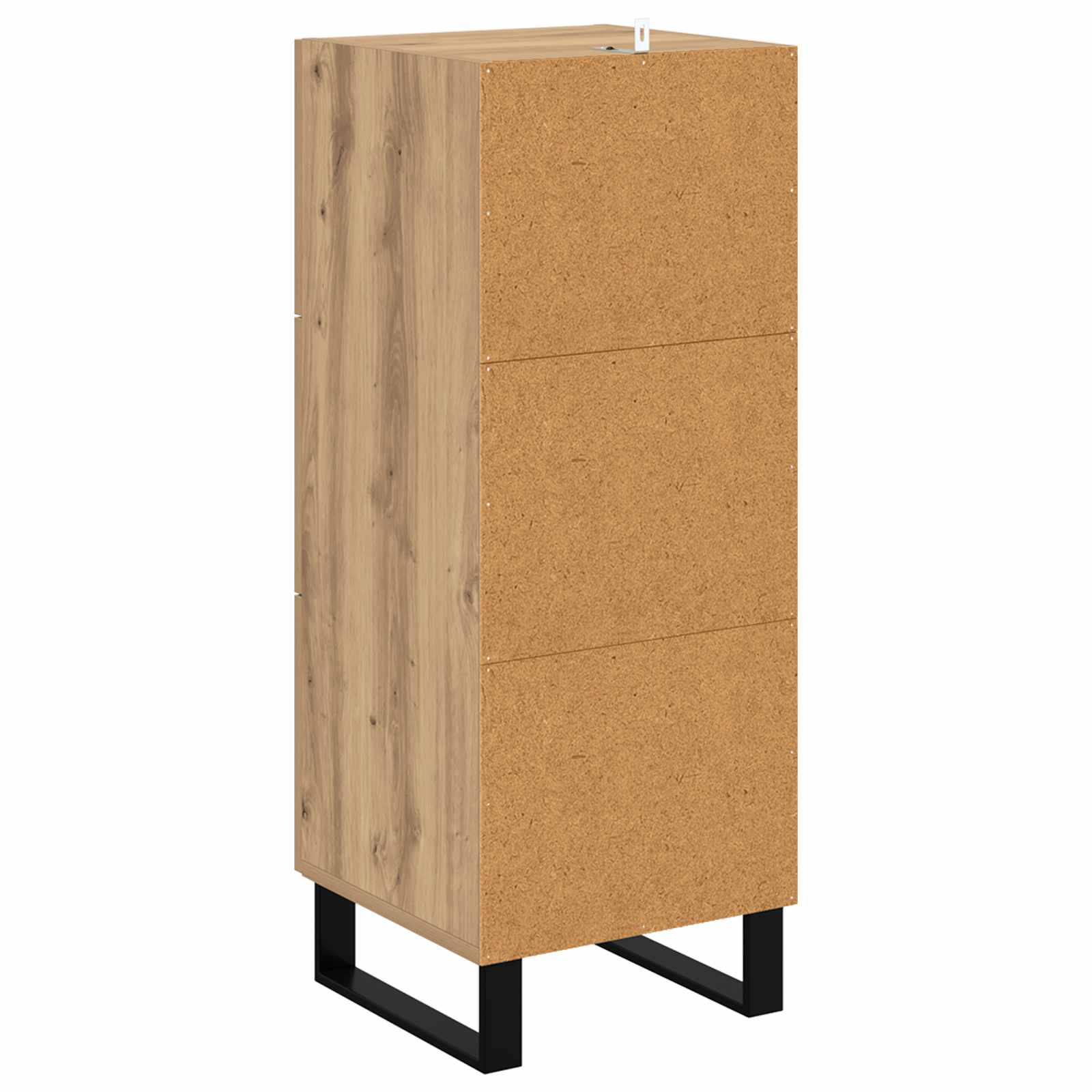 Buffet avec tiroir Chêne artisanal 34,5 x 34 x 90 cm - XIOS