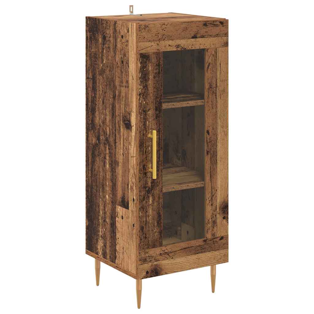 Buffet Bois ancien 34 x 34,5 x 90 cm Bois d'ingénierie - XIOS