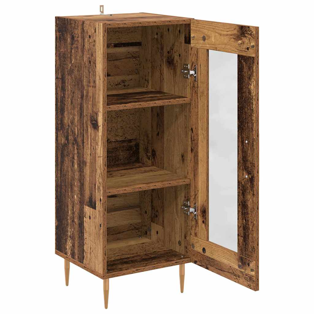 Buffet Bois ancien 34 x 34,5 x 90 cm Bois d'ingénierie - XIOS