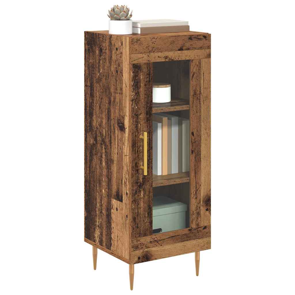 Buffet Bois ancien 34 x 34,5 x 90 cm Bois d'ingénierie - XIOS