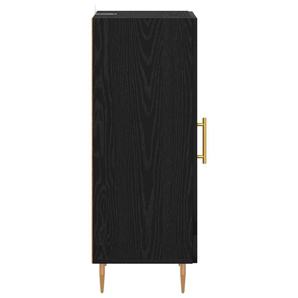 Buffet Chêne noir 34 x 34,5 x 90 cm Bois d'ingénierie - XIOS
