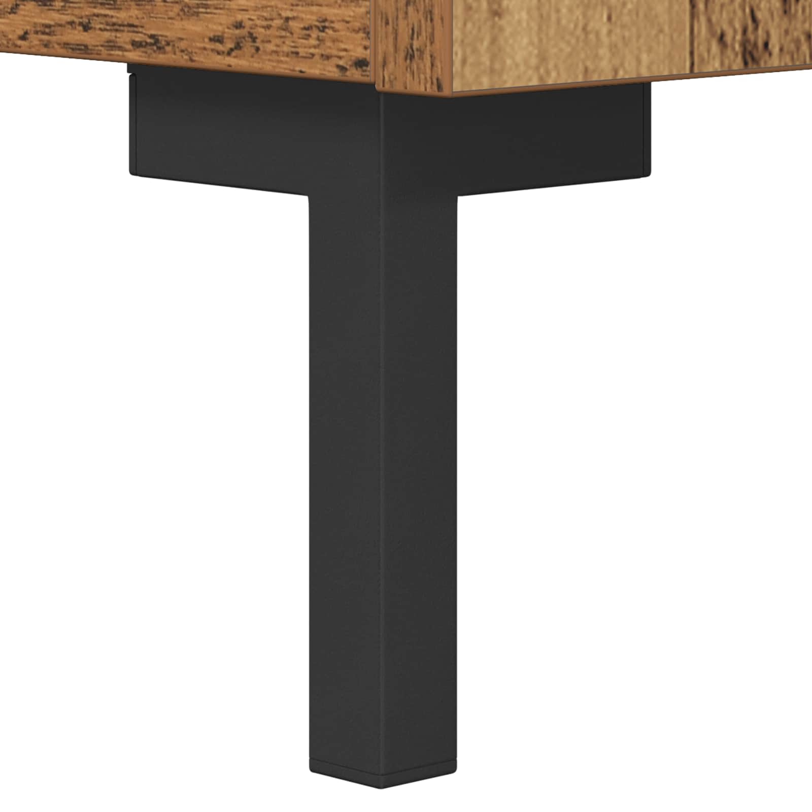 Buffet Bois Ancien 69,5 x 34 x 90 cm Bois d'ingénierie et fer - XIOS