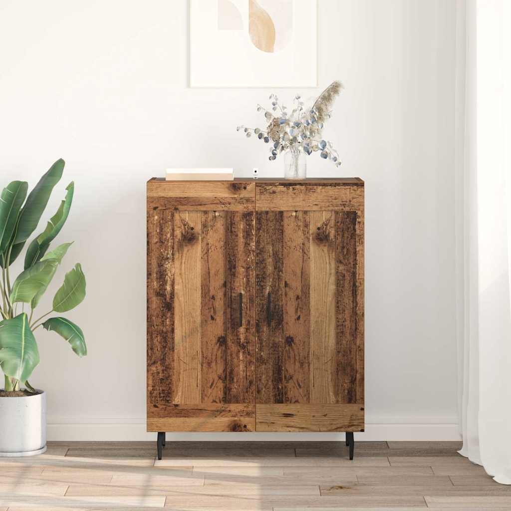Buffet Bois Ancien 69,5 x 34 x 90 cm Bois d'ingénierie et fer - XIOS