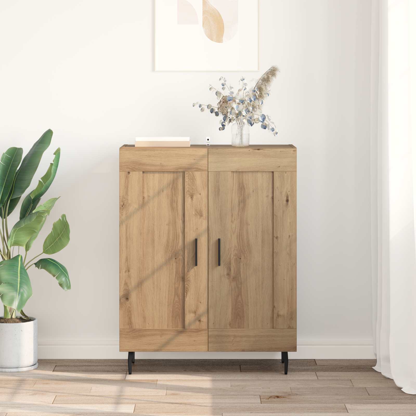 Buffet Chêne artisanal 69,5 x 34 x 90 cm - XIOS