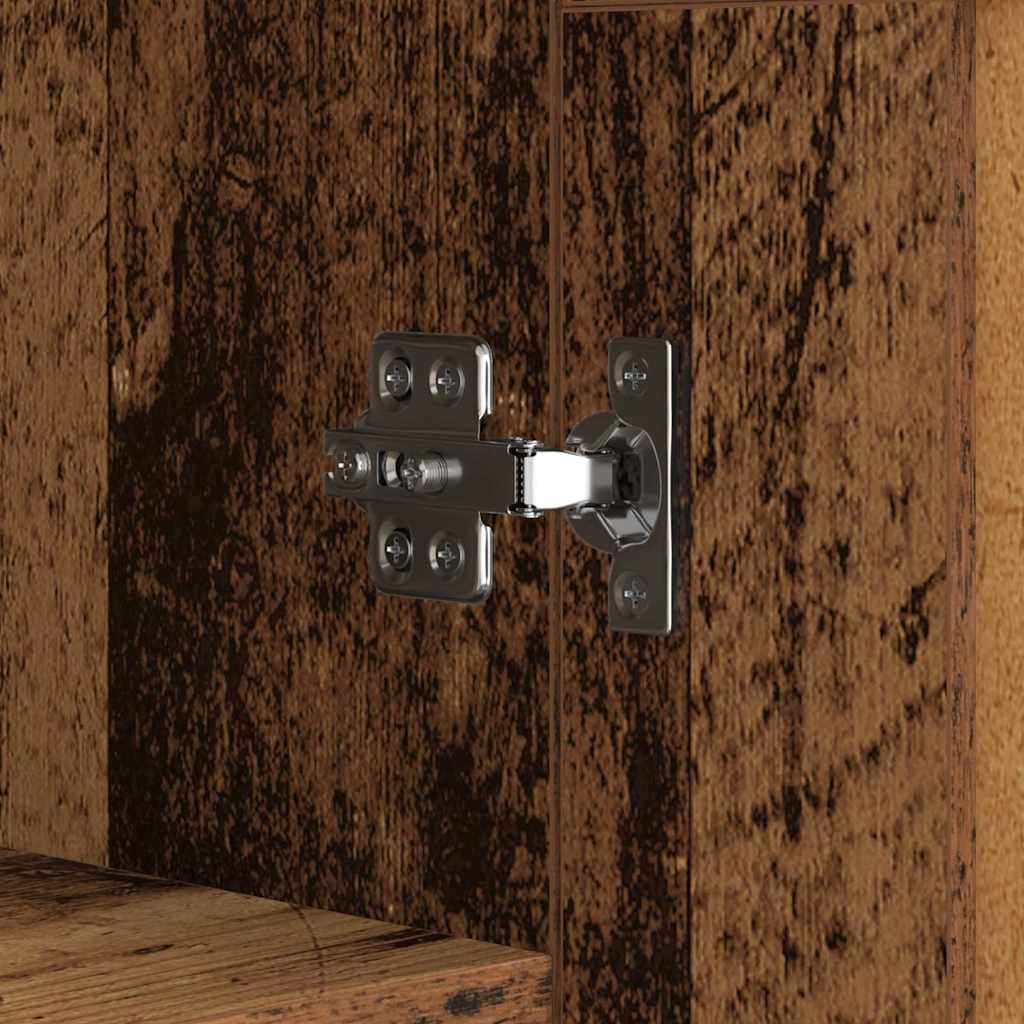 Buffet Bois Ancien 69,5 x 34 x 90 cm Bois d'ingénierie et fer - XIOS